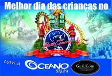 Melhor dia das Crianças é com a Oceano FM e Guri.com no Beto Carrero World